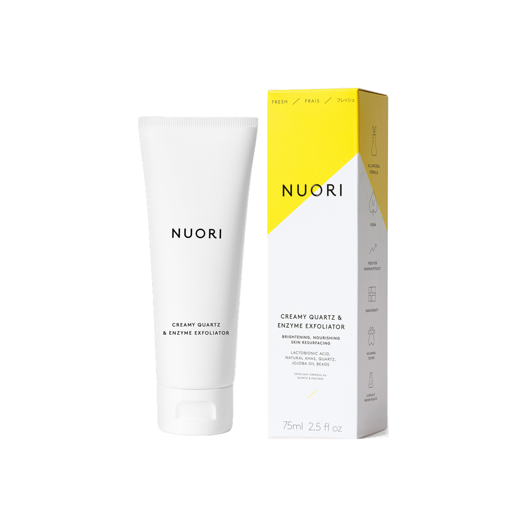 Creamy Quartz & Enzyme Exfoliator - Nuori