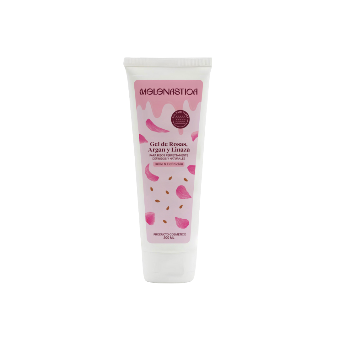 Gel de Agua de Rosas, Argan y Linaza