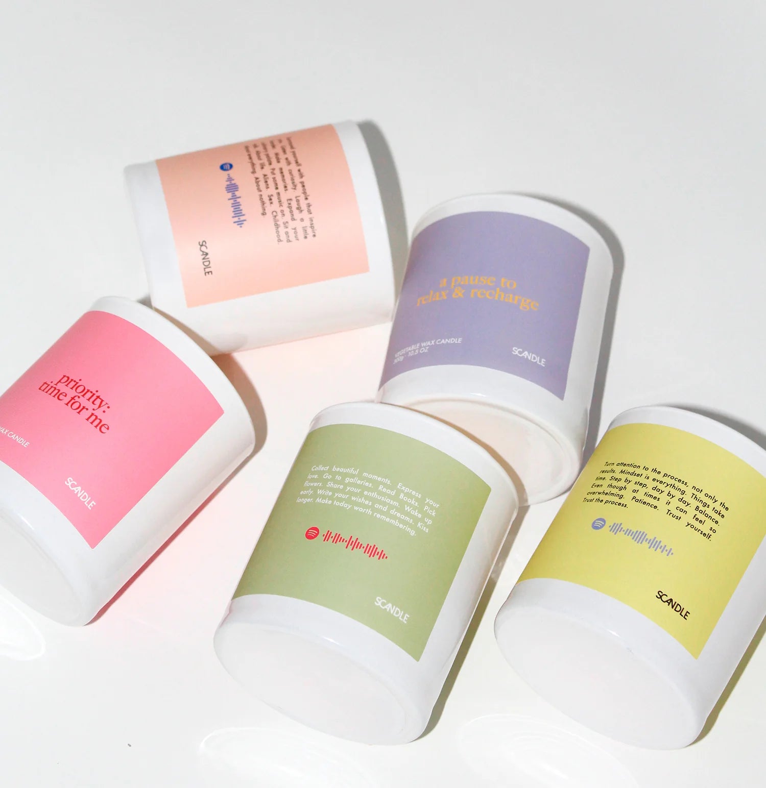 Vela Aromática "A pause to Relax & Recharge" Scandle