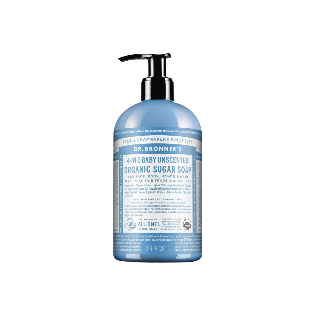 Organic Sugar Soap - 355 ML
