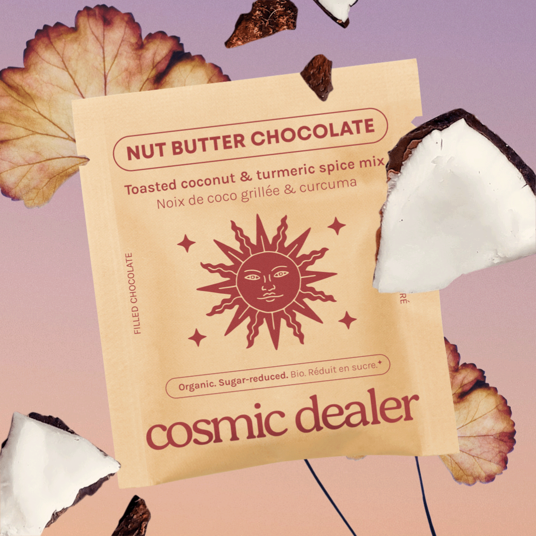 High-Vibes Raw Dark Chocolate
