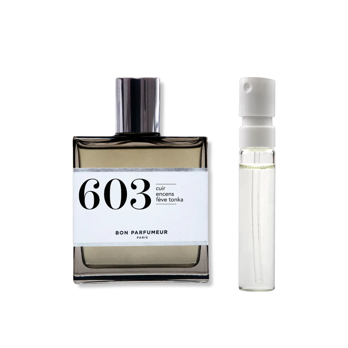 Bon Parfumeur - 603 Leather Incense Tonka Bean