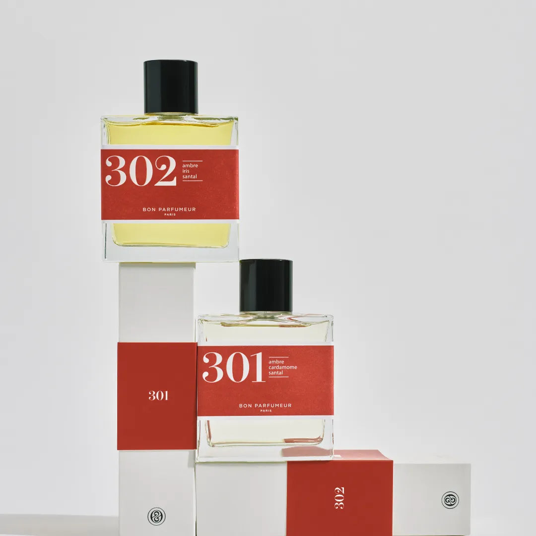302 Âmbar, Íris, Sândalo