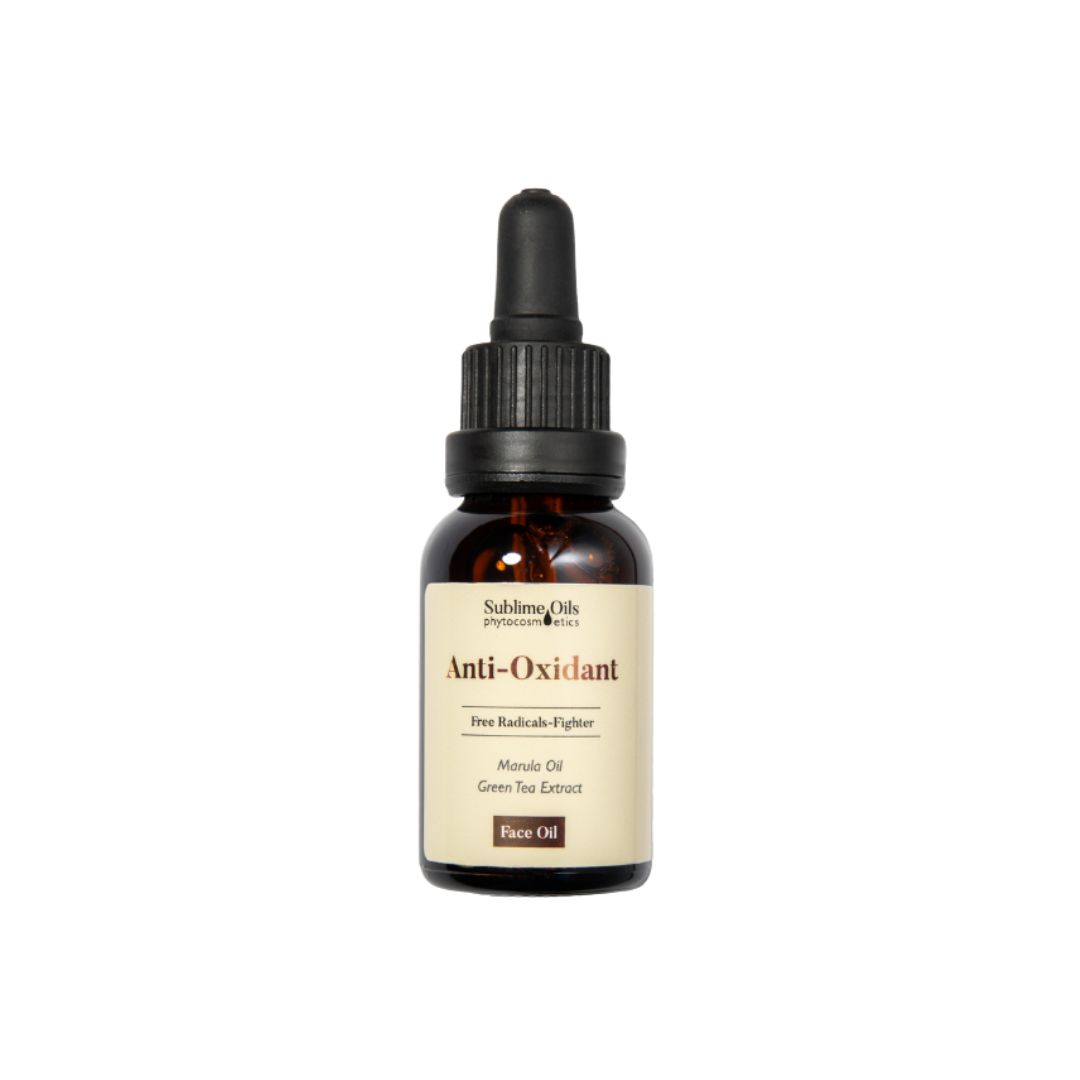 Óleo facial antioxidante