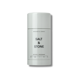 Bergamot &amp; Hinoki Natural Deodorant - Extra Strength Salt &amp; Stone