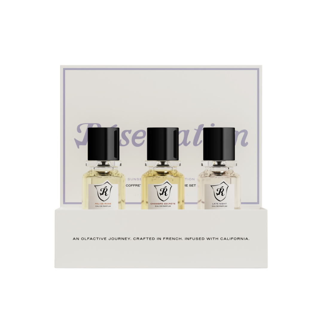 Discovery Kit "Sunset Journey" - Réservation Parfums