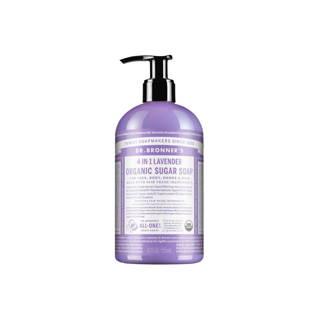 Organic Sugar Soap - 355 ML