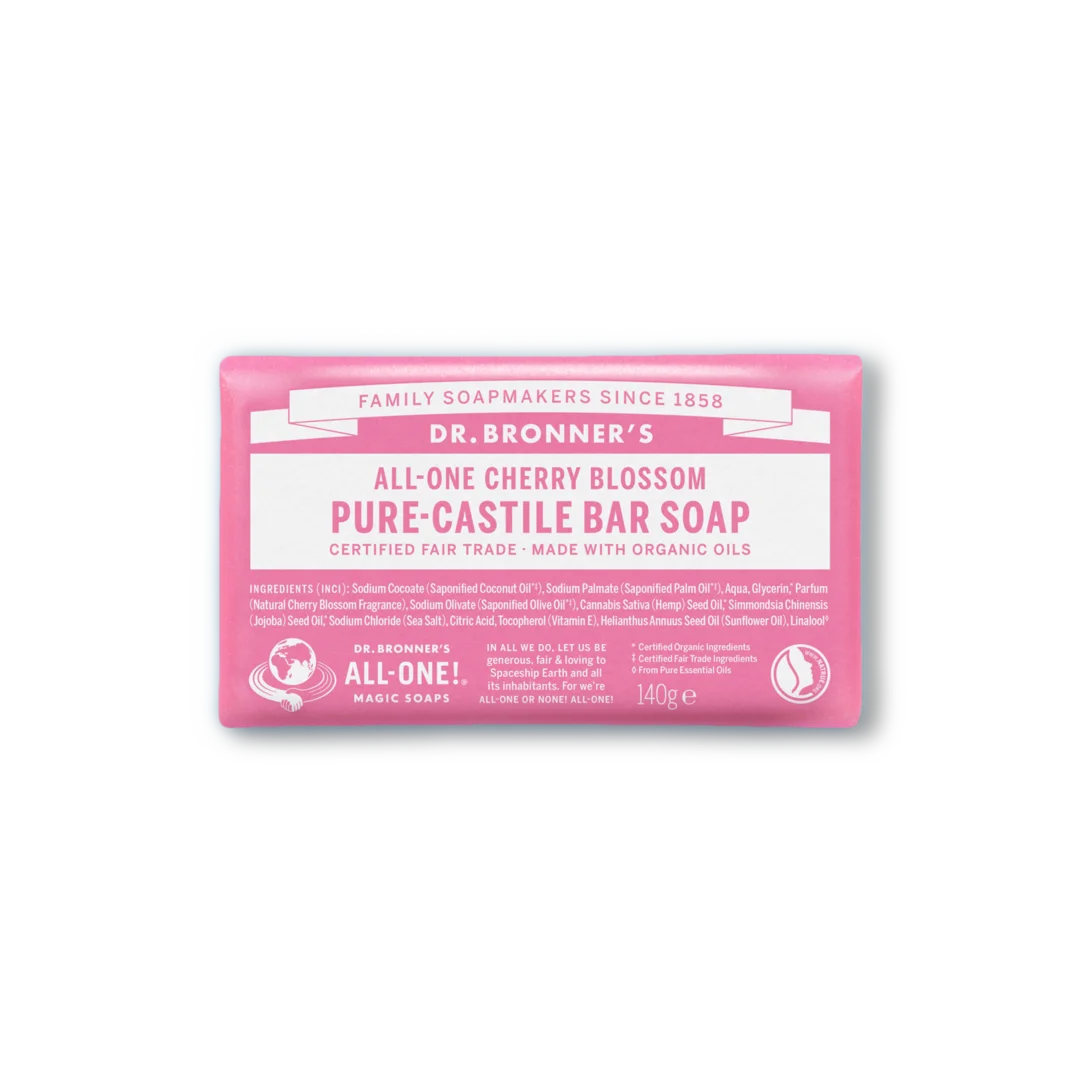Pure Castile Bar Soap Dr Bronner&