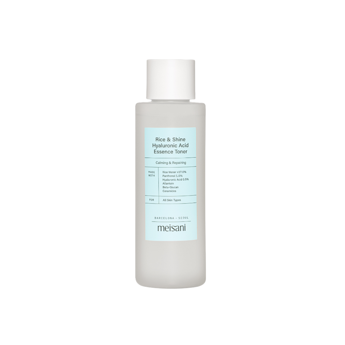 Rice &amp; Shine Hyaluronic Acid Essence Toner de Meisani