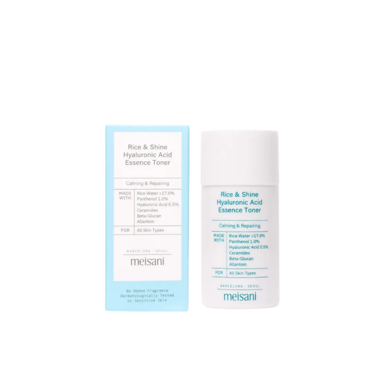 Rice &amp; Shine Hyaluronic Acid Essence Toner de Meisani
