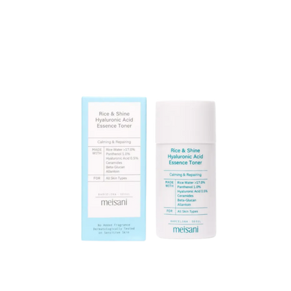 Rice &amp; Shine Hyaluronic Acid Essence Toner de Meisani