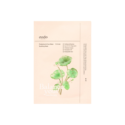 TO-DAK Probiotics &amp; Cica Water Soothing Mask
