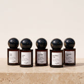 Muestras de Very Bad Rice, God Bless Cola, Culot Thé, Rital Date y Croissant Café de Versatile Paris