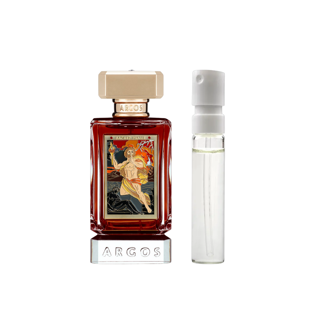 Argos Fragrances - Sacred Flame - muestra