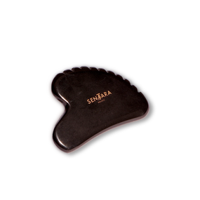 Black Obsidian Heart With Teeth Sentara Holistic