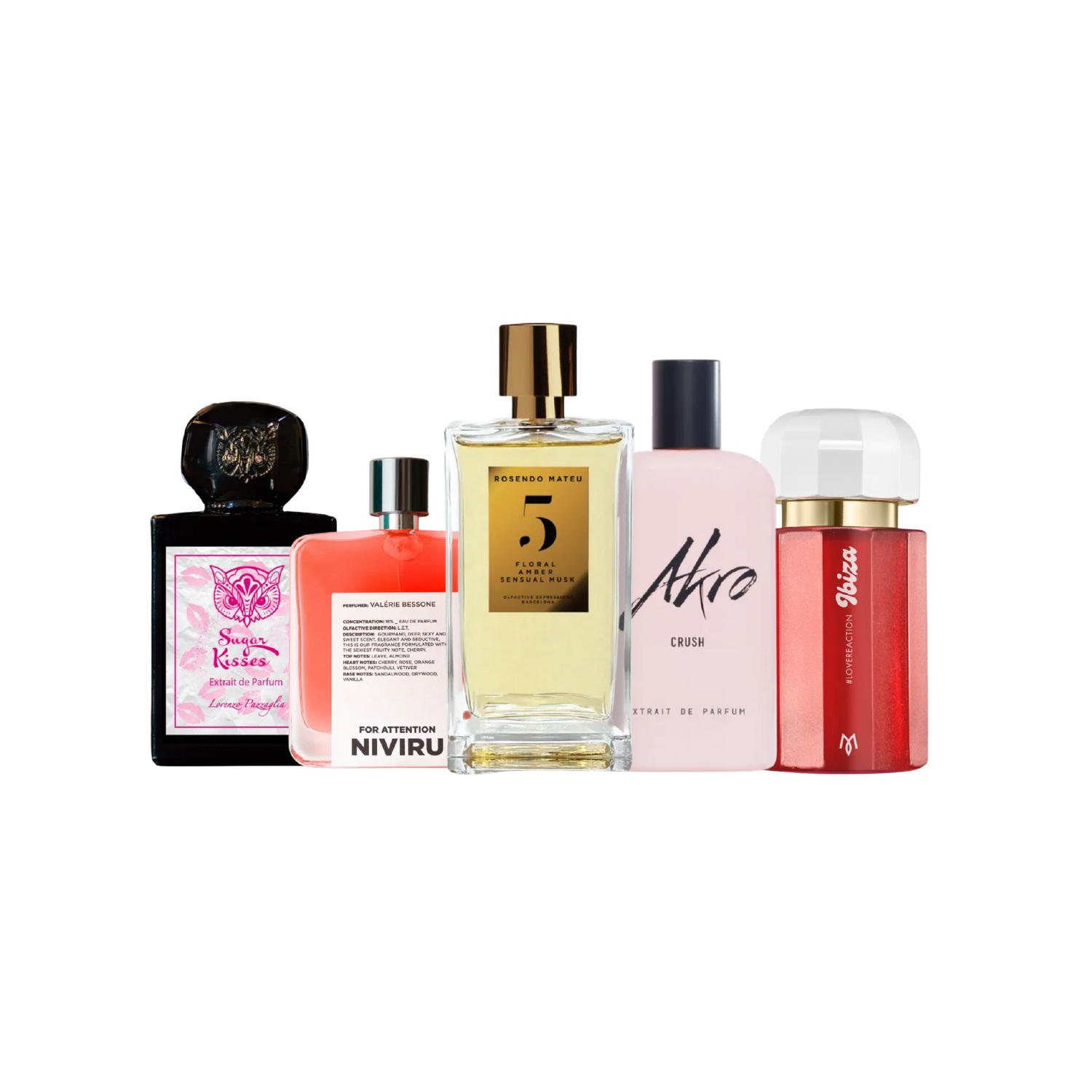 Kit de 5 Fragancias Irresistibles