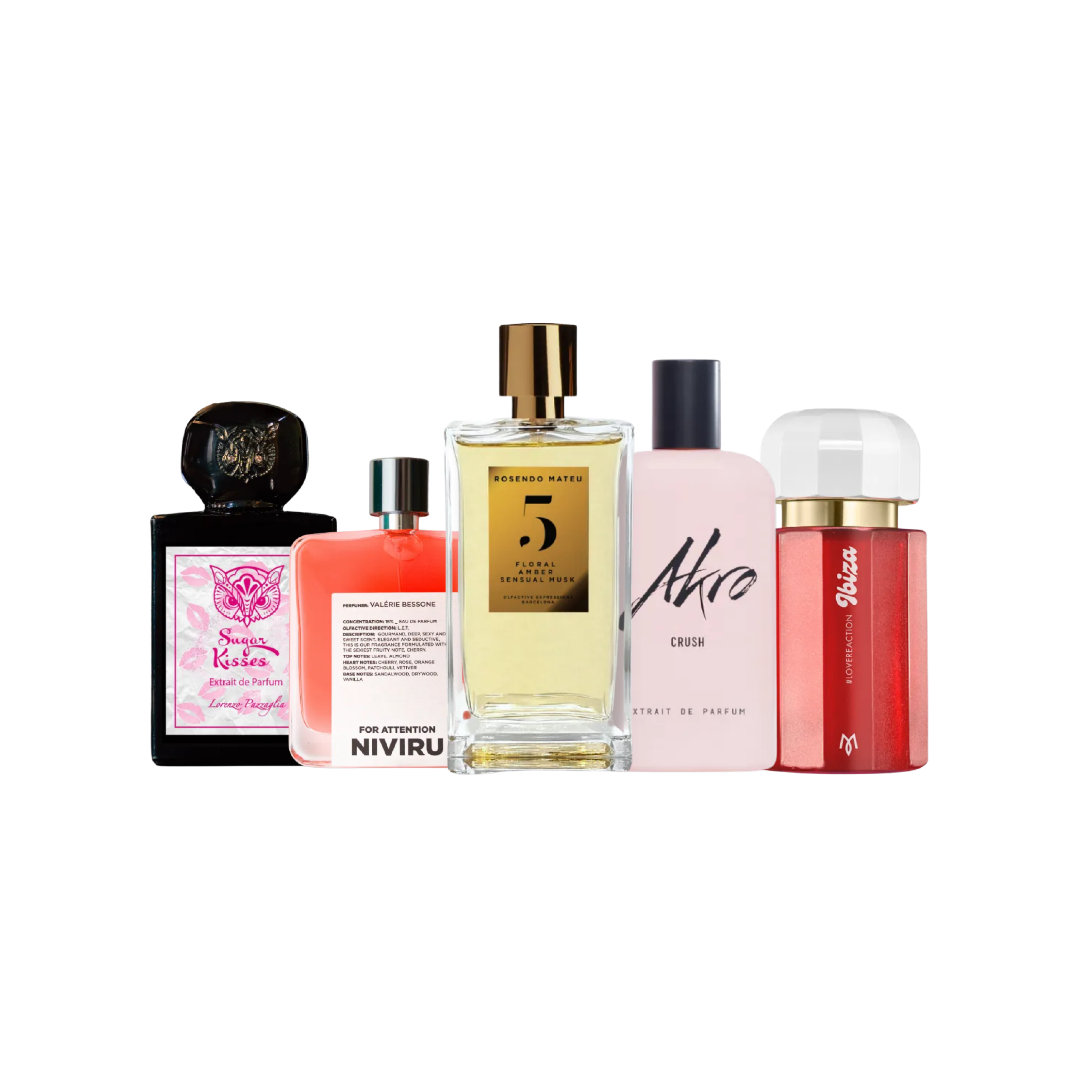 Kit de 5 Fragancias Irresistibles