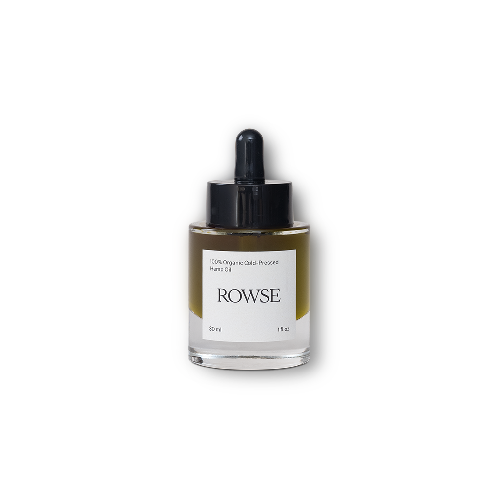 Hemp Oil - 100% Organic Cold-Pressed Rowse